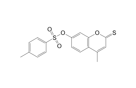 (4-methyl-2-sulfanylidene-chromen-7-yl) 4-methylbenzenesulfonate