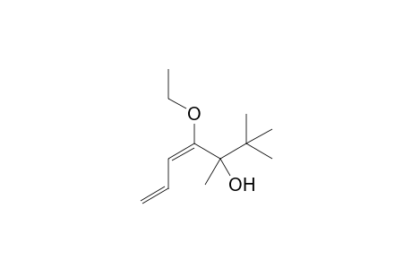 (E)-4-Ethoxy-2,2,3-trimethylhepta-4,6-dien-3-ol