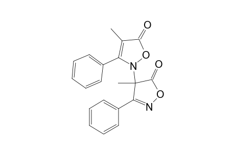 2-(5-keto-4-methyl-3-phenyl-2-isoxazolin-4-yl)-4-methyl-3-phenyl-3-isoxazolin-5-one