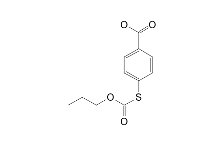 4-Mercaptobenzoic acid, S-(N-propyloxycarbonyl)-