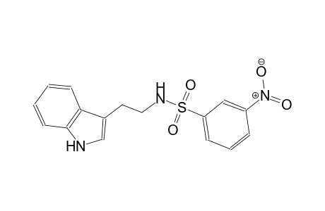 N-[2-(1H-indol-3-yl)ethyl]-3-nitrobenzenesulfonamide