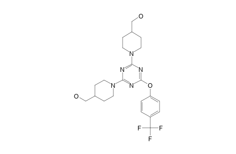 1,1'-[6-[4-(TRIFLUOROMETHYL)-PHENOXY]-1,3,5-TRIAZINE-2,4-DIYL]-BIS-4-PIPERIDINEMETHANOL