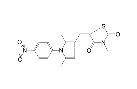 2,4-thiazolidinedione, 5-[[2,5-dimethyl-1-(4-nitrophenyl)-1H-pyrrol-3-yl]methylene]-3-methyl-, (5E)-