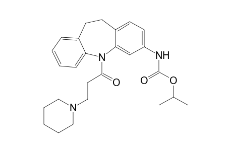 isopropyl N-[11-[3-(1-piperidyl)propanoyl]-5,6-dihydrobenzo[b][1]benzazepin-2-yl]carbamate