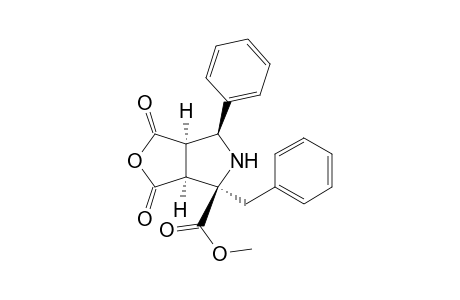 1H-Furo[3,4-c]pyrrole-4-carboxylic acid, hexahydro-1,3-dioxo-6-phenyl-4-(phenylmethyl)-, methyl ester, (3a.alpha.,4.beta.,6.beta.,6a.alpha.)-(.+-.)-