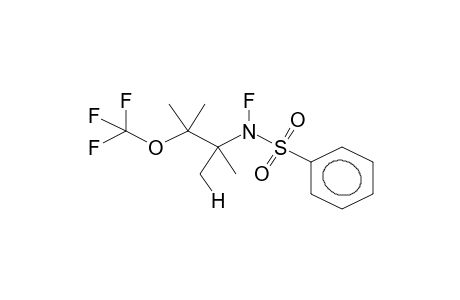 N-(1,1,2,2-TETRAMETHYL-2-TRIFLUOROMETHYLOXYETHYL)BENZENESULPHONAMIDE