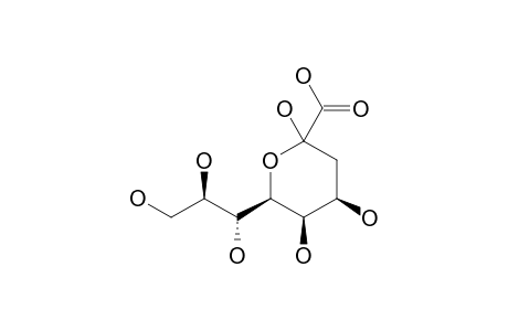 3-DEOXY-D-GLYCERO-D-MANNO-NON-2-ULOSONIC-ACID;PYRANOSE-FORM