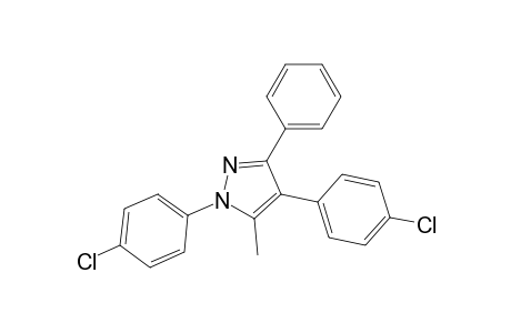 1,4-Bis(4-chlorophenyl)-5-methyl-3-phenyl-1H-pyrazole