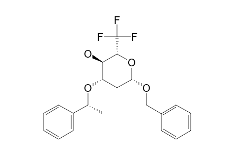 BENZYL-2,6-DIDEOXY-6,6,6-TRIFLUORO-3-O-[(1R)-1-PHENYLETHYL]-BETA-L-ARABINO-HEXOPYRANOSIDE