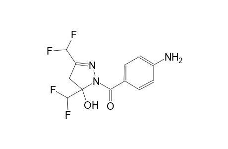 1-(4-aminobenzoyl)-3,5-bis(difluoromethyl)-4,5-dihydro-1H-pyrazol-5-ol