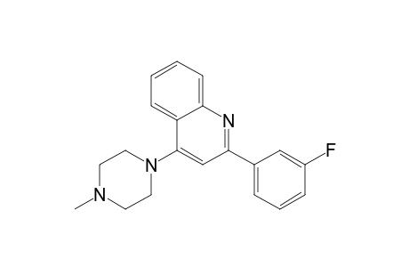 4-(4-Methylpiperazino)-2-(3-fluorophenyl)quinoline