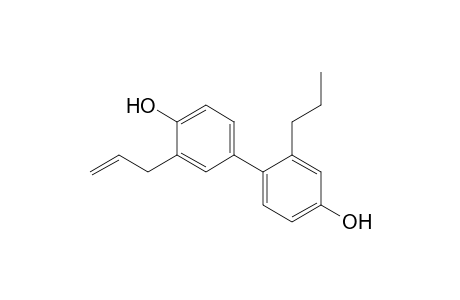3'-allyl-2-propyl-biphenyl-4,4'-Diol