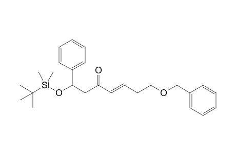 (E)-7-(Benzyloxy)-1-(tert-butyldimethylsilyloxy)-1-phenyl-4-hepten-3-one