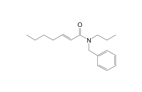 Hept-2-enoylamide, N-benzyl-N-propyl-