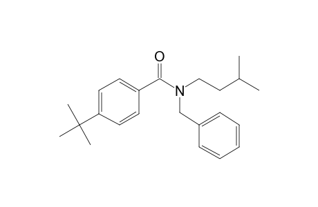 Benzamide, 4-(tert-butyl)-N-benzyl-N-(3-methylbutyl)-