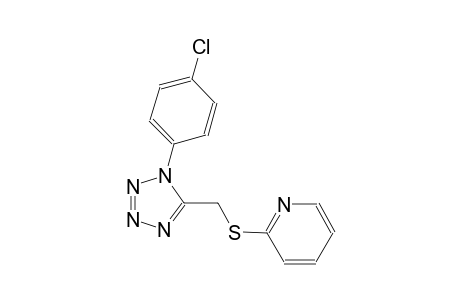 pyridine, 2-[[[1-(4-chlorophenyl)-1H-tetrazol-5-yl]methyl]thio]-