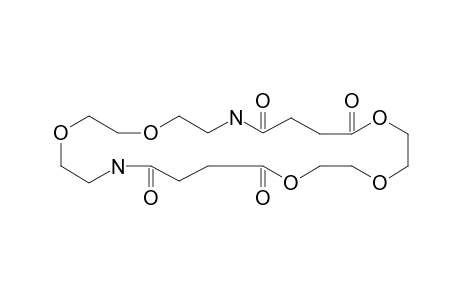 1,4,7,15,18-Pentaoxa-12,21-diazacyclopentacosane-8,11,22,25-tetrone