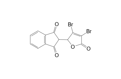 2-(3,4-Dibromo-5-oxo-2,5-dihydro-furan-2-yl)-indan-1,3-dione