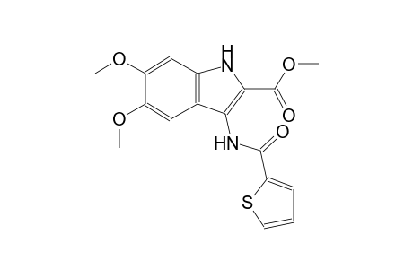 methyl 5,6-dimethoxy-3-[(2-thienylcarbonyl)amino]-1H-indole-2-carboxylate