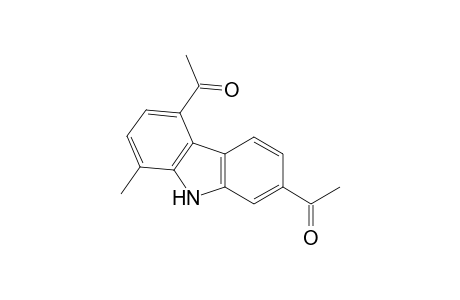1-Methyl-4,7-diacetyl-carbazole