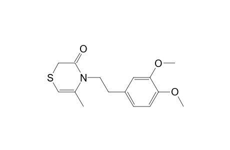 4-Homoveratryl-5-methyl-1,4-thiazin-3-one