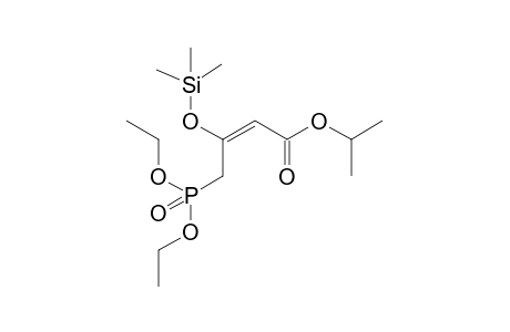 (2E) 1-methylethyl 4-(diethoxyphosphinyl)-3-[(trimethylsilyl)oxy]-2-butenoate