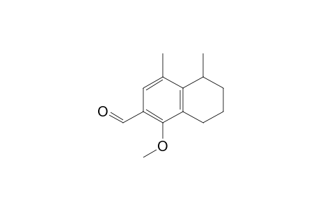5-Methoxy-1,8-dimethyltetralin-6-carboxaldehyde
