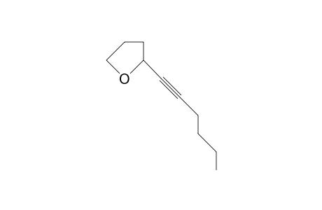 2-(Hexyn-1-yl)-tetrahydro-furan