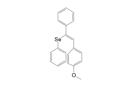 1-Phenyl-1-(phenylseleno)-2-(p-methoxyphenyl)ethene