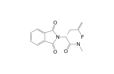 (S)-4-FLUORO-2-(1,3-DIOXAISOINDOLIN-2-YL)-PENT-4-ENOIC-N-METHYLAMIDE