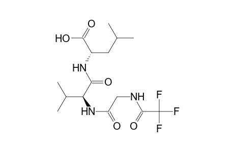 N-trifluoroacetyl-glycyl-valyl-leucine