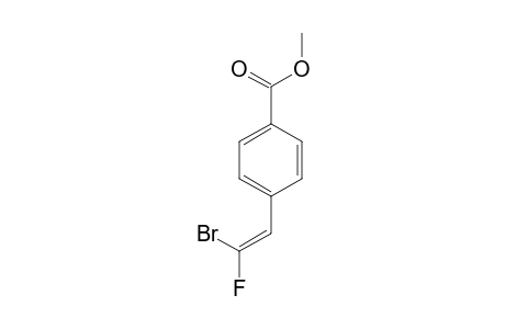 1-BROMO-1-FLUORO-2-(4-METHOXYCARBONYLPHENYL)-ETHENE;CIS-ISOMER