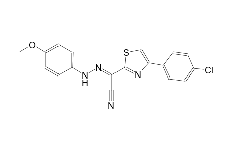 2-thiazoleacetonitrile, 4-(4-chlorophenyl)-alpha-[(4-methoxyphenyl)hydrazono]-