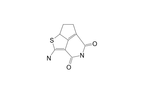 2-AMINO-6,7-DIMETHYLENE-3,4-DIHYDRO-7-H-THIENO-[4,3-C]-PYRIDINE-3,5-DIONE