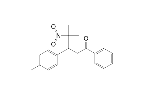 4-Methyl-3-(4-methylphenyl)-4-nitro-1-phenyl-1-pentanone