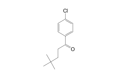 1-Pentanone, 1-(4-chlorophenyl)-4,4-dimethyl-