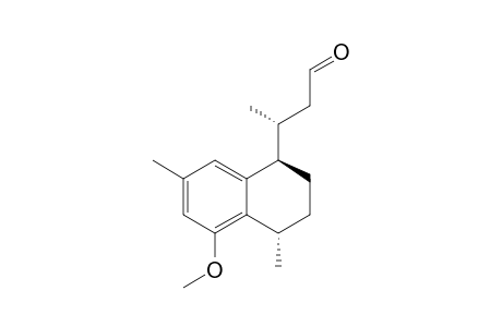 (5R,8S)-3,8-Dimethyl-5-[(R)-3-oxo-1-methylpropyl]-1-methoxy-5,6,7,8-tetrahydronaphthalene