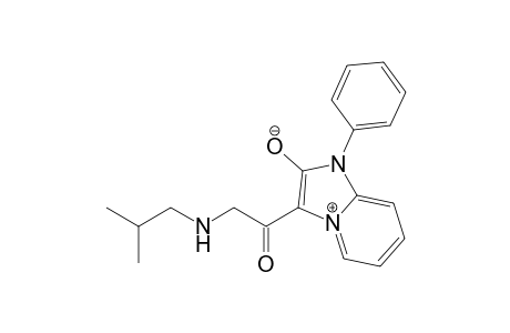 3-(2-(isobutylamino)acetyl)-1-phenyl-1H-imidazo[1,2-a]pyridinium-2-olate