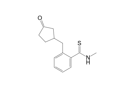 2-[(3-ketocyclopentyl)methyl]-N-methyl-thiobenzamide