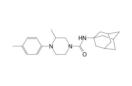 N-(1-adamantyl)-3-methyl-4-(4-methylphenyl)-1-piperazinecarboxamide