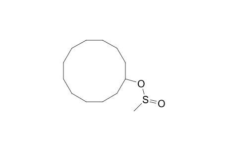 Cyclododecyl methanesulfinate