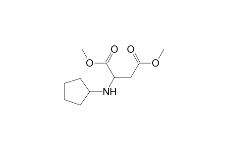 Dimethyl 2-(cyclopentylamino)succinate