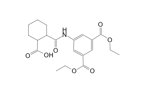 2-{[3,5-bis(ethoxycarbonyl)anilino]carbonyl}cyclohexanecarboxylic acid