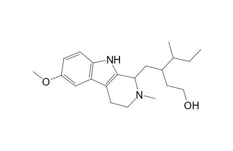 1H-Pyrido[3,4-b]indole-1-butanol, .gamma.-sec-butyl-2,3,4,9-tetrahydro-6-methoxy-2-methyl-