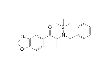 N-Benzyl-3,4-methylenedioxycathinone TMS (N)