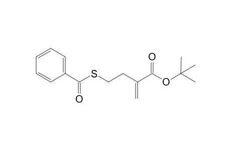 t-Butyl 2-(2-benzoylthioxyethyl)-2-propenoate