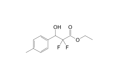 Ethyl 2,2-difluoro-3-hydroxy-3-(4-methylphenyl)propanoate