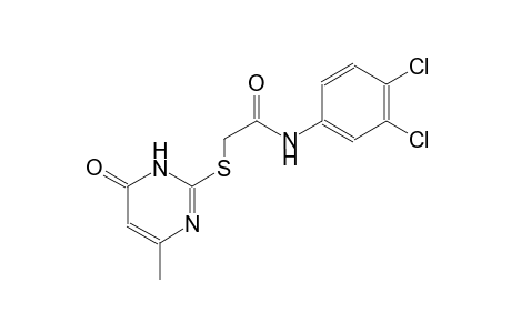 acetamide, N-(3,4-dichlorophenyl)-2-[(1,6-dihydro-4-methyl-6-oxo-2-pyrimidinyl)thio]-