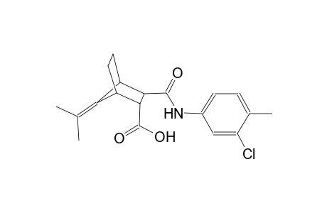 3-[(3-chloro-4-methylanilino)carbonyl]-7-(1-methylethylidene)bicyclo[2.2.1]heptane-2-carboxylic acid