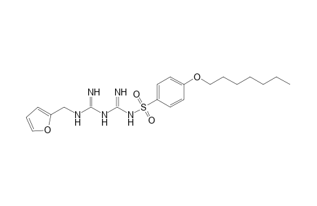 1-furfuryl-5-{[p-(heptyloxy)phenyl]sulfonyl}biguanide